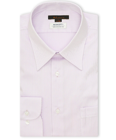 綿100% ノンアイロン NEWスタンダードフィット レギュラーカラー長袖シャツ