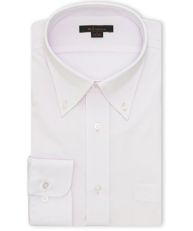 ノンアイロンストレッチ NEWスタンダードフィット ボタンダウン長袖ニットシャツ