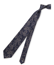 ファットゥーラ/FATTURA シルク撥水加工 レギュラータイ 8.0cm幅