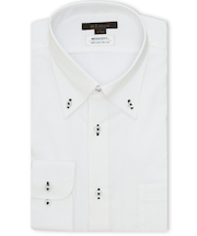 綿100% ノンアイロン NEWスタンダードフィット ボタンダウン長袖シャツ