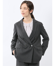 ビリーストライプ ダブルジャケット グレー(セットアップ可能)