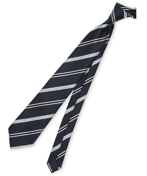 ウォッシャブル ストライプ柄 レギュラータイ 8.0cm幅