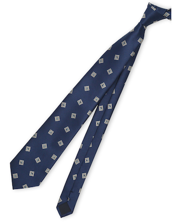 ウォッシャブル 小紋柄 レギュラータイ 8.0cm幅