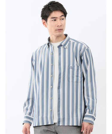 ジェリー/GERRY ストライプ 長袖シャツアウター