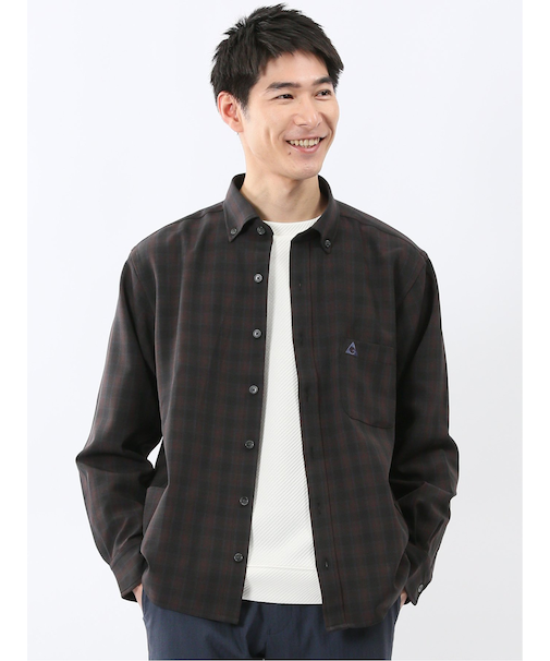 ジェリー/GERRY オンブレチェック 長袖シャツアウター