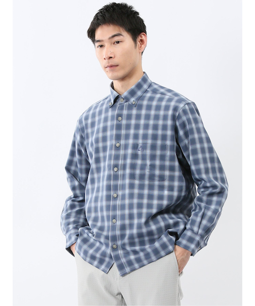 ジェリー/GERRY オンブレチェック 長袖シャツアウター