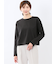 クロップド クルーネック長袖Ｔシャツ