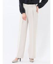 トリアセライク ワイドパンツ ライトグレー(セットアップ可能)