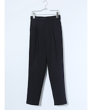 スラリッチ ワンタック テーパードパンツ