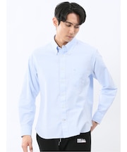ポロ・ビーシーエス/POLO BCS 綿オックス ボタンダウン長袖シャツ
