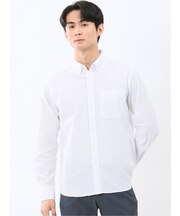 パネライ/PANERAI 綿クレープ&サッカー ボタンダウン長袖シャツ