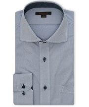 ノンアイロンストレッチ NEWスタンダードフィット カッタウェイ長袖ニットシャツ