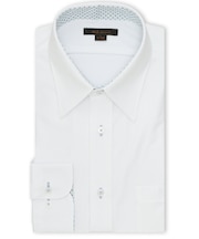 ノンアイロンストレッチ NEWスタンダードフィット レギュラーカラー長袖ニットシャツ