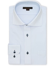 ノンアイロンストレッチ NEWスタンダードフィット カッタウェイ長袖ニットシャツ