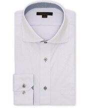 ノンアイロンストレッチ NEWスタンダードフィット カッタウェイ長袖ニットシャツ