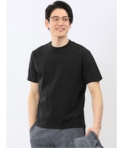【DRESS T-SHIRT】シルケットスムス スロープネック 半袖Tシャツ