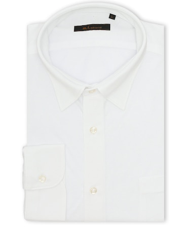 クールマックス ストレッチ NEWスタンダードフィット ショートワイドカラー 長袖 ニットシャツ