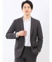 ストレッチ ドライタッチ レギュラーフィット 2ボタン ジャケット(セットアップ可能)