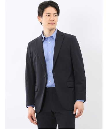 ストレッチ ドライタッチ レギュラーフィット 2ボタン ジャケット(セットアップ可能)