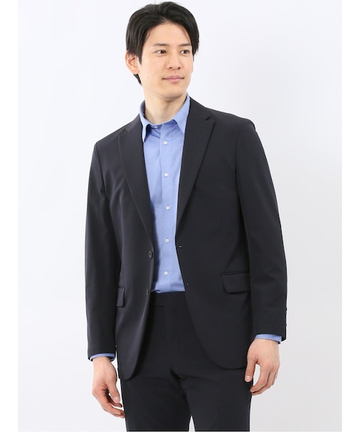 ストレッチ ドライタッチ レギュラーフィット 2ボタン ジャケット(セットアップ可能)