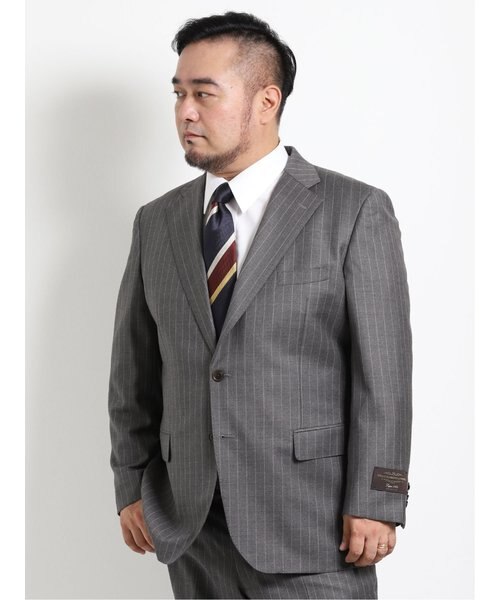 A4】カシミア混ウール 3ピーススーツ【アレキサンダージュリアン】 A4