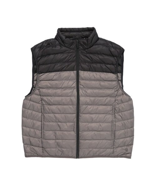 ダウンベスト ブラック 大きなロゴ NANGA（ナンガ） ダウン ダウンベスト マゼノリッジ ベスト アウター