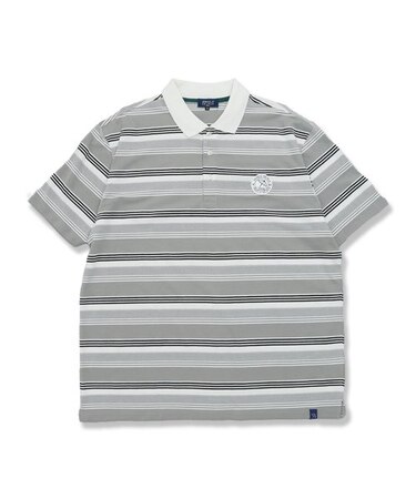 【大きいサイズ】アーノルドパーマー/Arnold Palmer マルチボーダー 半袖ポロシャツ