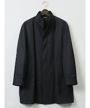 【大きいサイズ】グランバック/GRAND-BACK スダンドカラー ボンディングコート