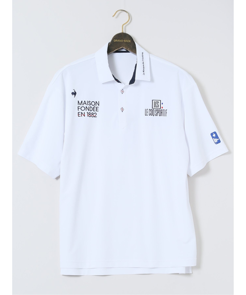 【大きいサイズ】ルコックスポルティフ ゴルフ/le coq sportif GOLF ベーシック 半袖ポロシャツ