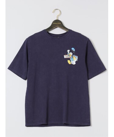 【大きいサイズ】デシグアル/Desigual ドナルド クルーネック半袖Tシャツ