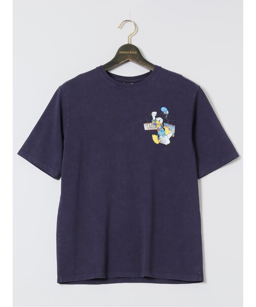 【大きいサイズ】デシグアル/Desigual ドナルド クルーネック半袖Tシャツ