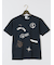【大きいサイズ】シナコバ/SINA COVA 綿天竺 マリン クルーネック半袖Tシャツ