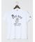 【大きいサイズ】シナコバ/SINA COVA 綿天竺 BAUBAU クルーネック半袖Tシャツ