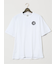【大きいサイズ】シナコバ/SINA COVA 綿天竺 ワッペン クルーネック半袖Tシャツ