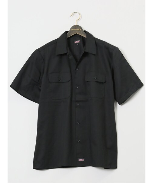 【大きいサイズ】ジュニュイン ディッキーズ/Genuine Dickies 半袖ツイル ワークシャツ