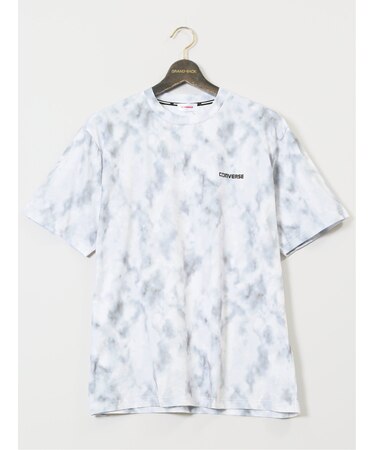 【大きいサイズ】コンバース/CONVERSE 吸汗速乾 タイダイ風 クルーネック半袖Ｔシャツ