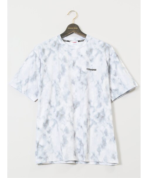 【大きいサイズ】コンバース/CONVERSE 吸汗速乾 タイダイ風 クルーネック半袖Ｔシャツ