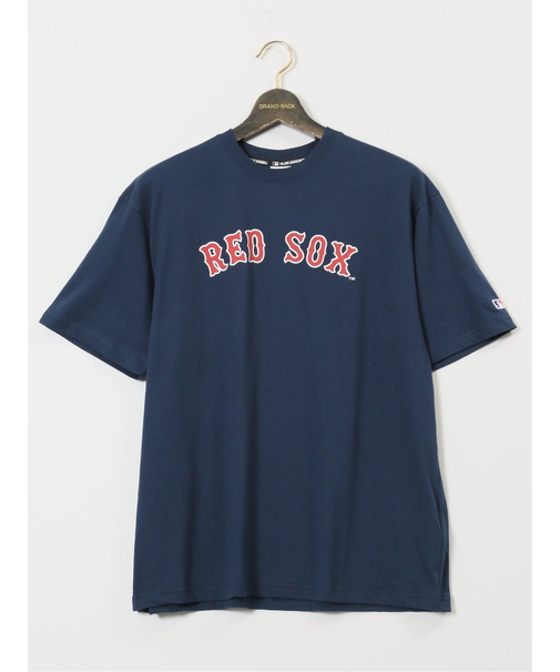 【大きいサイズ】MLBチームロゴ クルーネック半袖Tシャツ