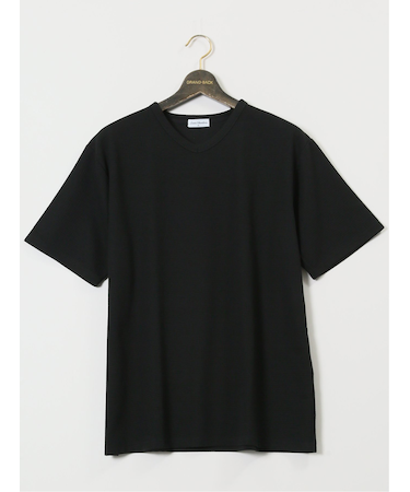 【大きいサイズ】ルイシャブロン/LOUIS CHAVLON ワッフル Vネック半袖Tシャツ