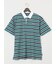 【大きいサイズ】アウトドアプロダクツ/OUTDOOR PRODUCTS 度詰天竺ボーダー 半袖ポロシャツ