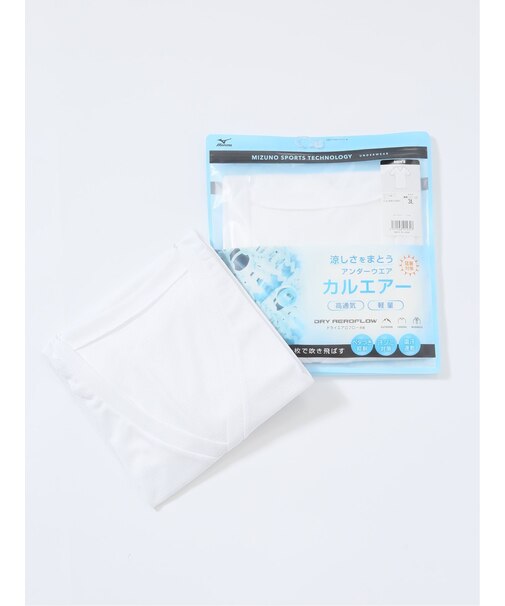 【大きいサイズ】ミズノ/MIZUNO カルエアーアンダーVネック半袖シャツ