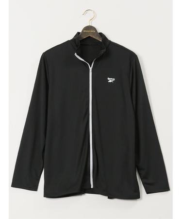 【大きいサイズ】リーボック/REEBOK UV ラッシュガード スタンドジャケット