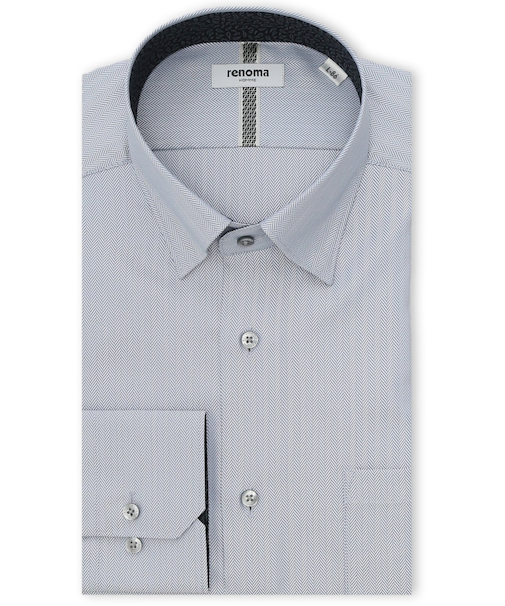 【大きいサイズ】レノマオム/renoma HOMME 形態安定 スナップダウン長袖シャツ