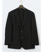 【大きいサイズ】エドウィン/EDWIN デニスラ 2ボタンジャケット デニム調