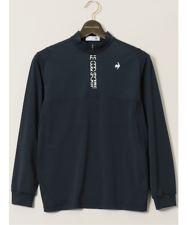 【大きいサイズ】ルコックスポルティフ ゴルフ/le coq sportif GOLF ハーフジップ 長袖Tシャツ