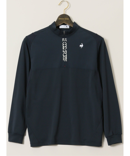 【大きいサイズ】ルコックスポルティフ ゴルフ/le coq sportif GOLF ハーフジップ 長袖Tシャツ