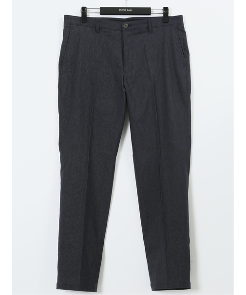 【大きいサイズ】ジーステージ/G-stage ストレッチ ピンストライプ トラウザーパンツ