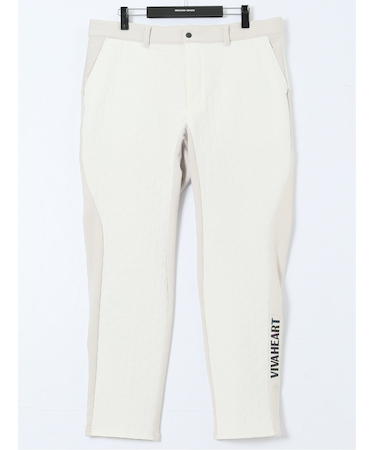 【大きいサイズ】ビバハート/VIVA HEART 千鳥格子柄 ピンソニックパンツ(セットアップ可能)