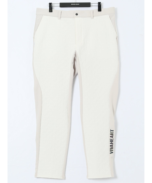 【大きいサイズ】ビバハート/VIVA HEART 千鳥格子柄 ピンソニックパンツ(セットアップ可能)