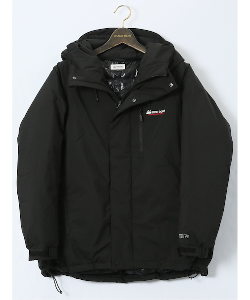 【大きいサイズ】ファーストダウン/FIRST DOWN ALL WEATHER TEX 中綿 フードブルゾン